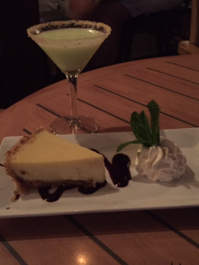 key lime pie and tini