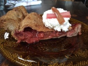 rhubarb pie