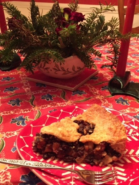 Old-fashioned mincemeat pie recipe from 1798